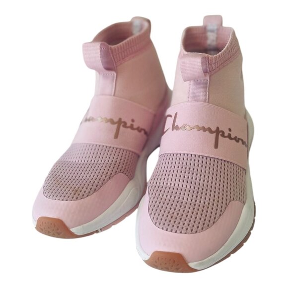 Pink Champion Meloso Rally Pro shoes athletic wear sneakers size 6.5 - Picture 2 of 15